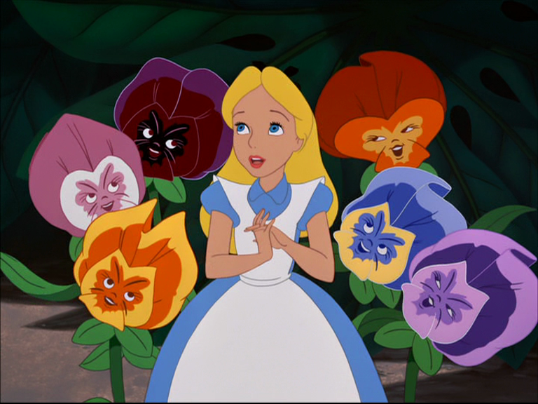 Alice in Wonderland's personality type