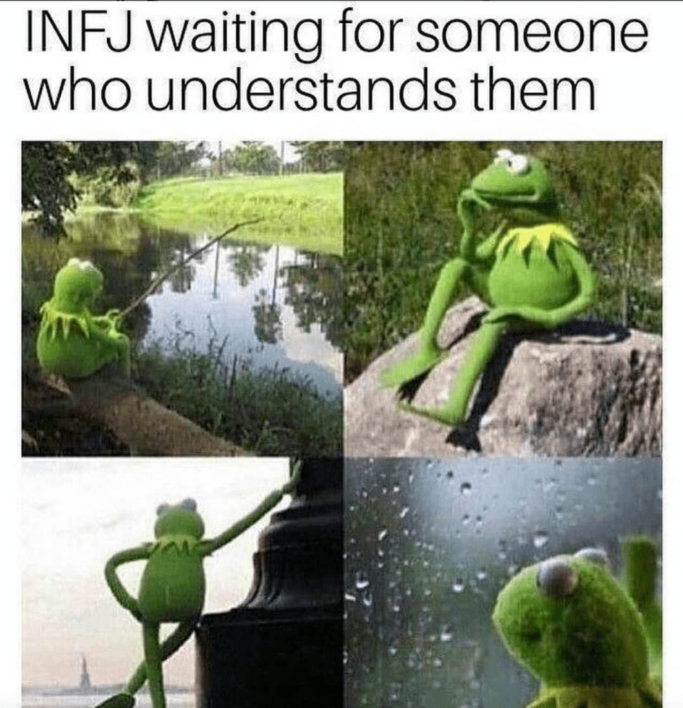 INFJ waiting for someone who understands them meme