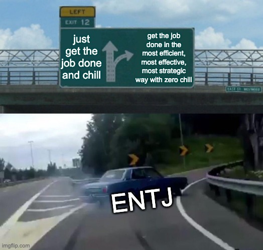 zero chill ENTJ meme funny