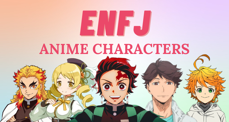 Characters with the same personality type as Shin and Akkun (enfj