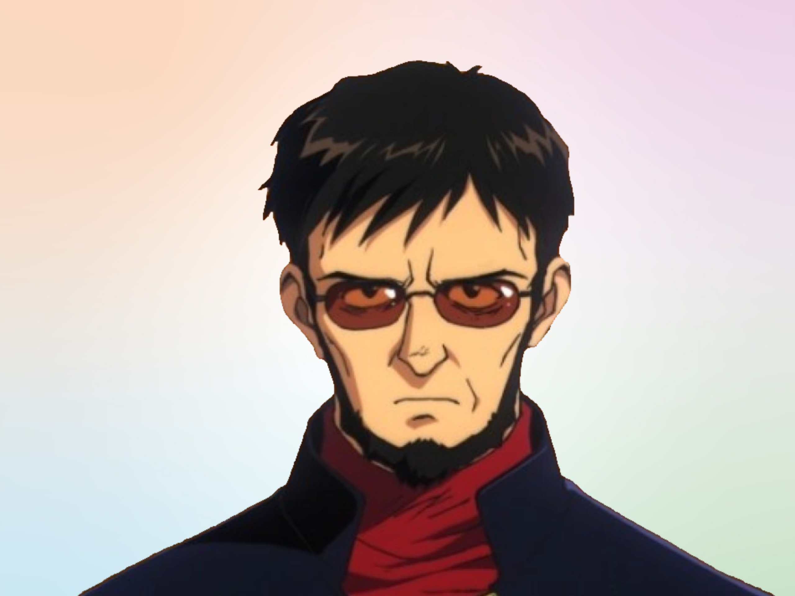 6. Gendo Ikari from Neon Genesis Evangelion - wide 2