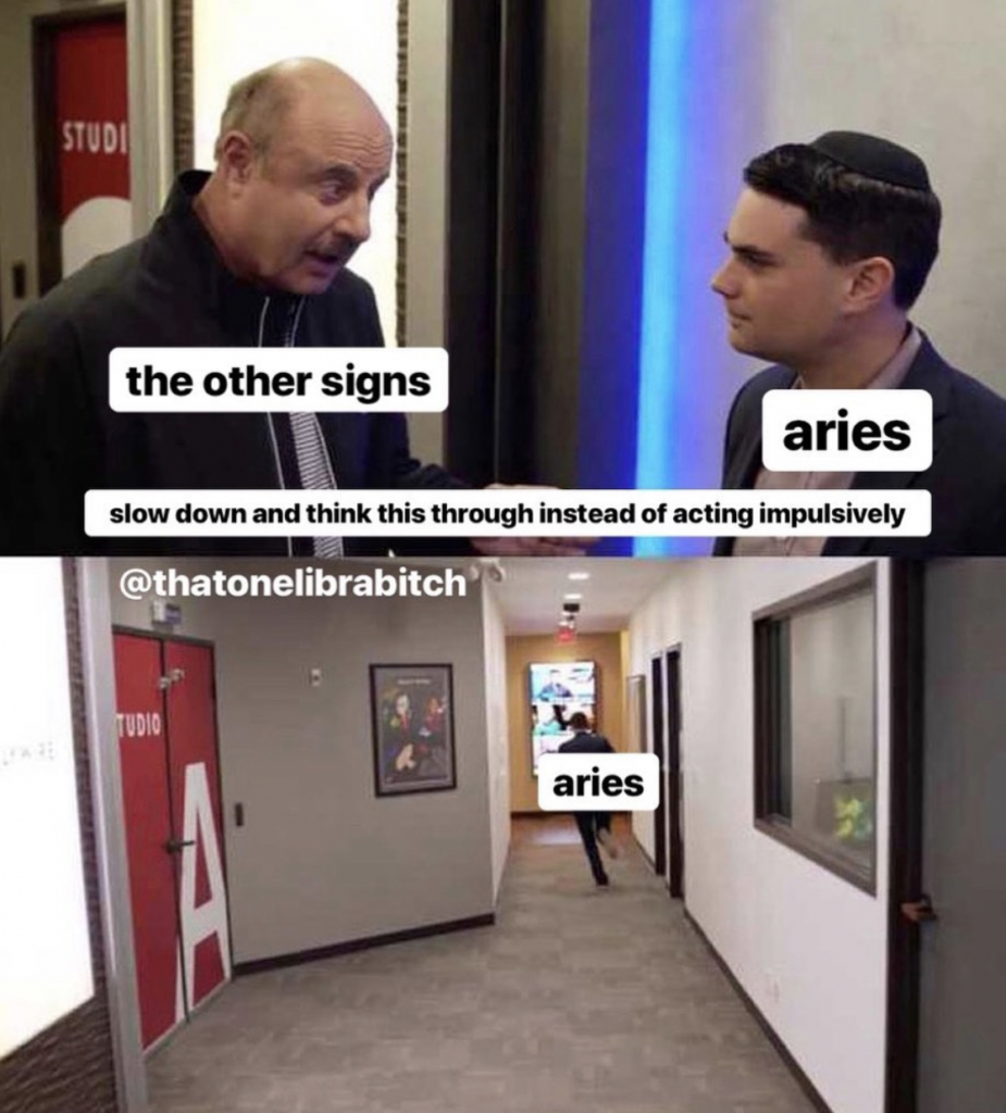 star sign aries impulsive