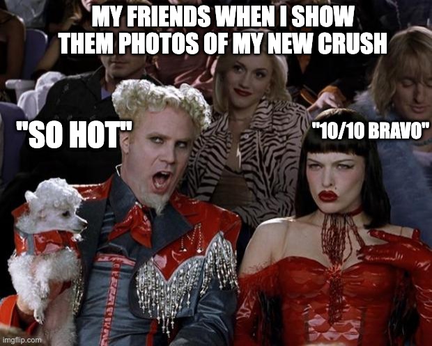 memes about love showing my crush friends
