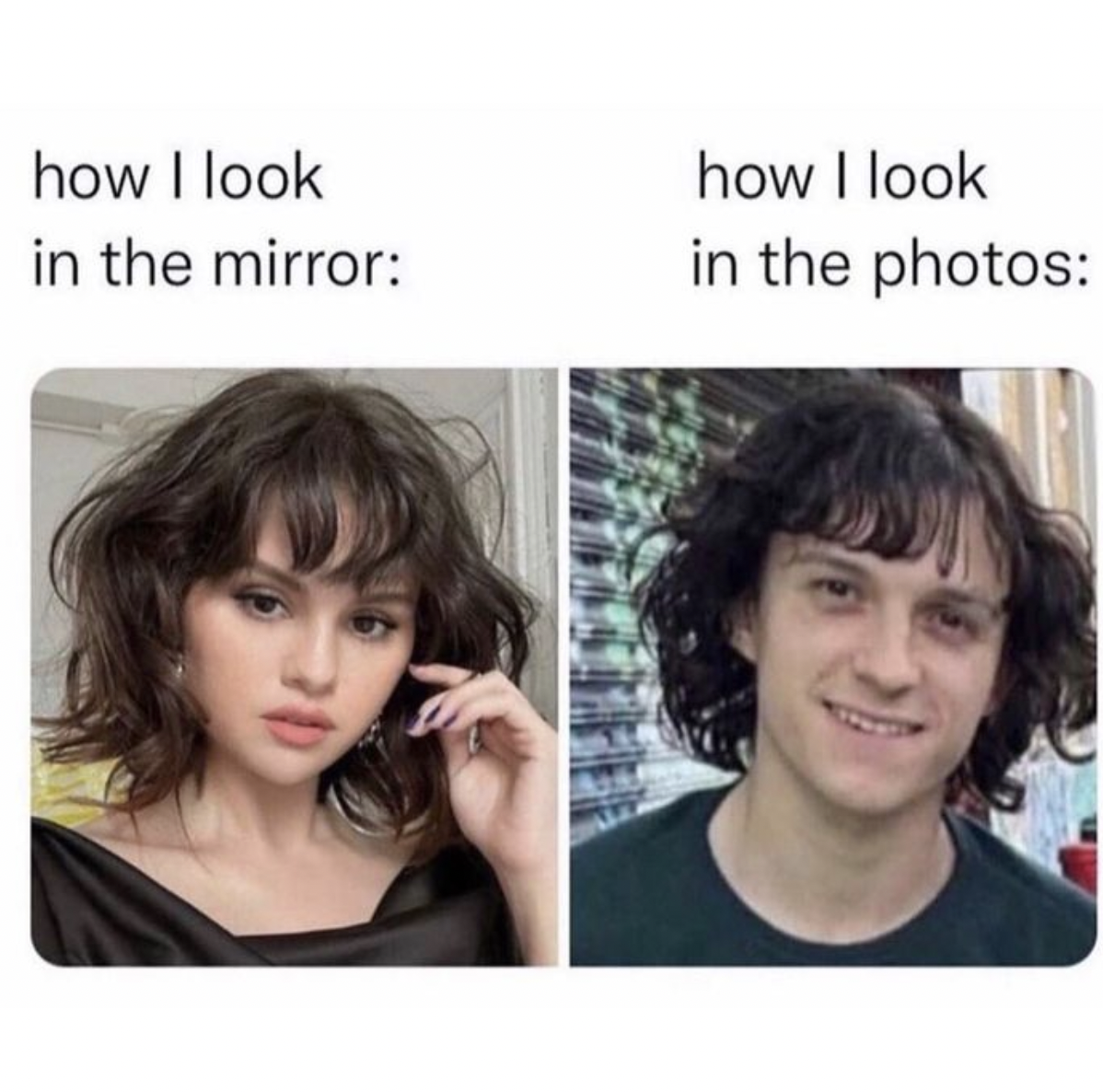 funny memes about life how i think i look versus how i look