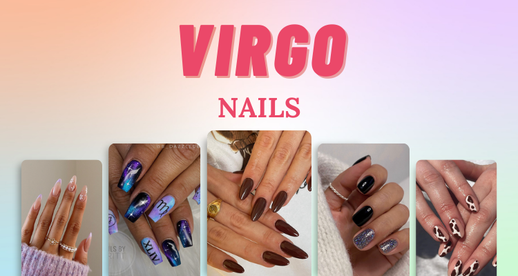 Virgo Constellation Nail Art Design - wide 7