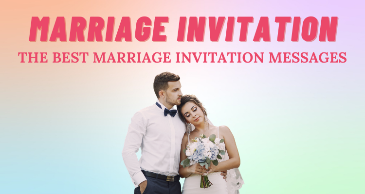 marriage invitation messages