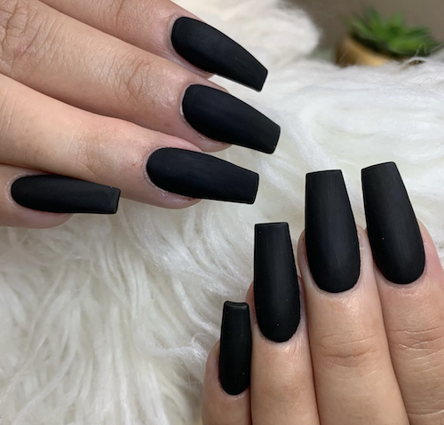 Matte black